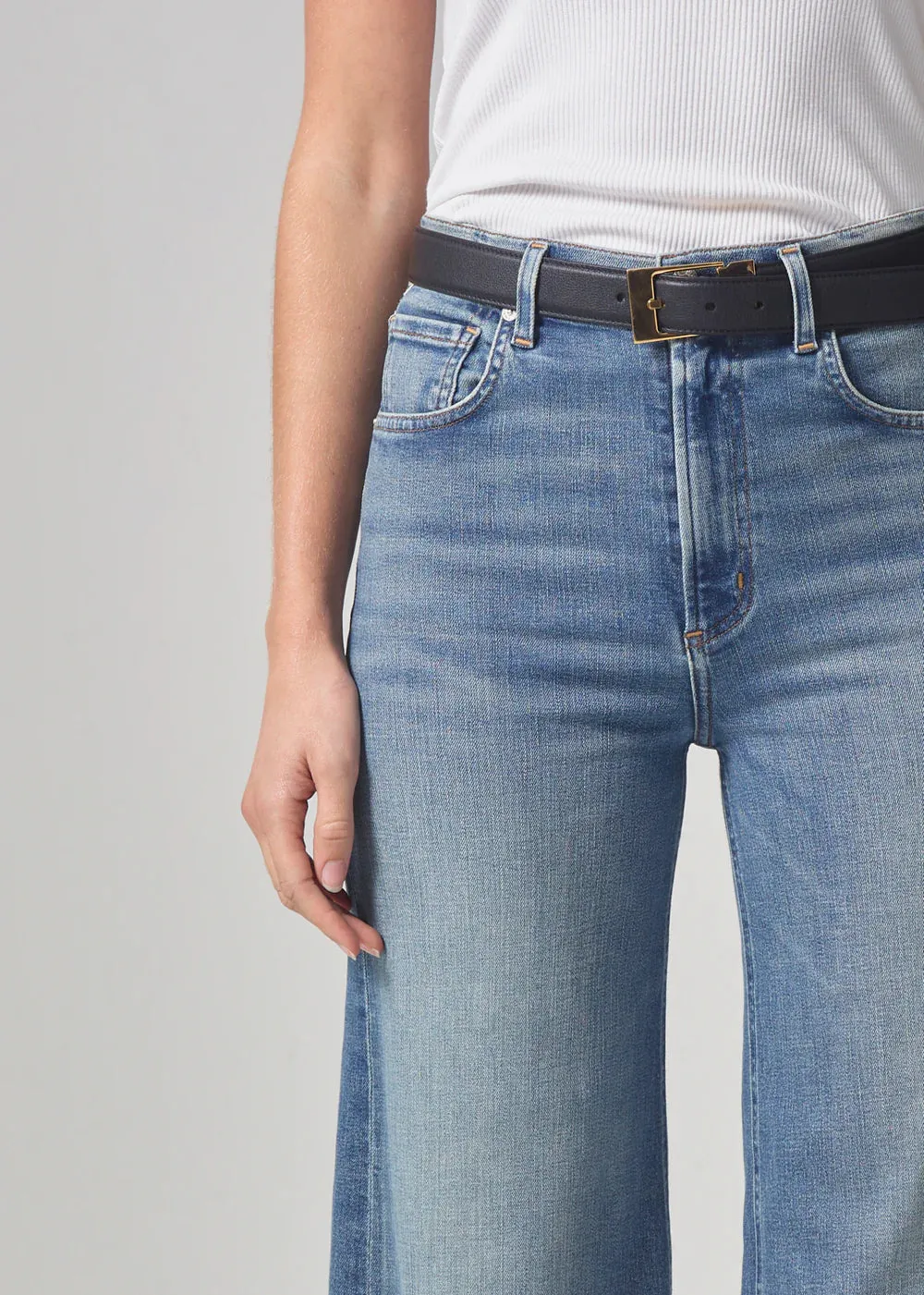 Lyra Crop Wide Leg Jeans