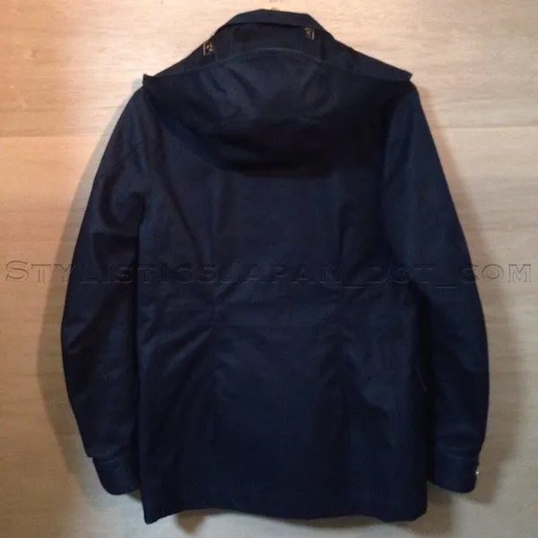[M] WTaps Cotton Burberry M-65 Jacket Navy
