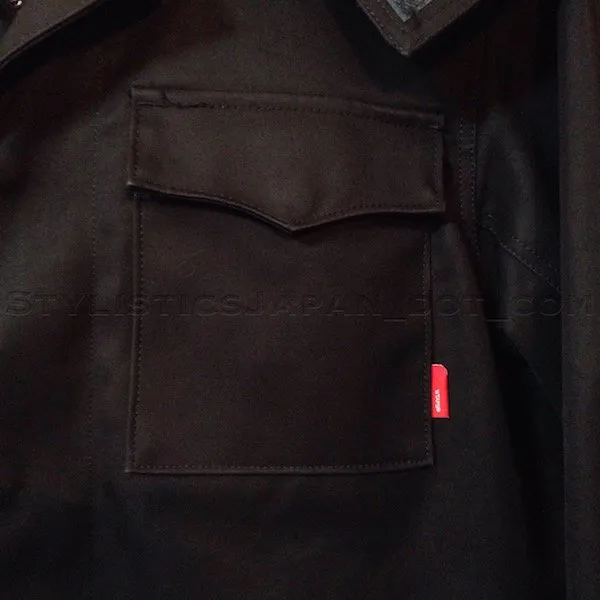 [M] WTaps Cotton Burberry M-65 Jacket Navy