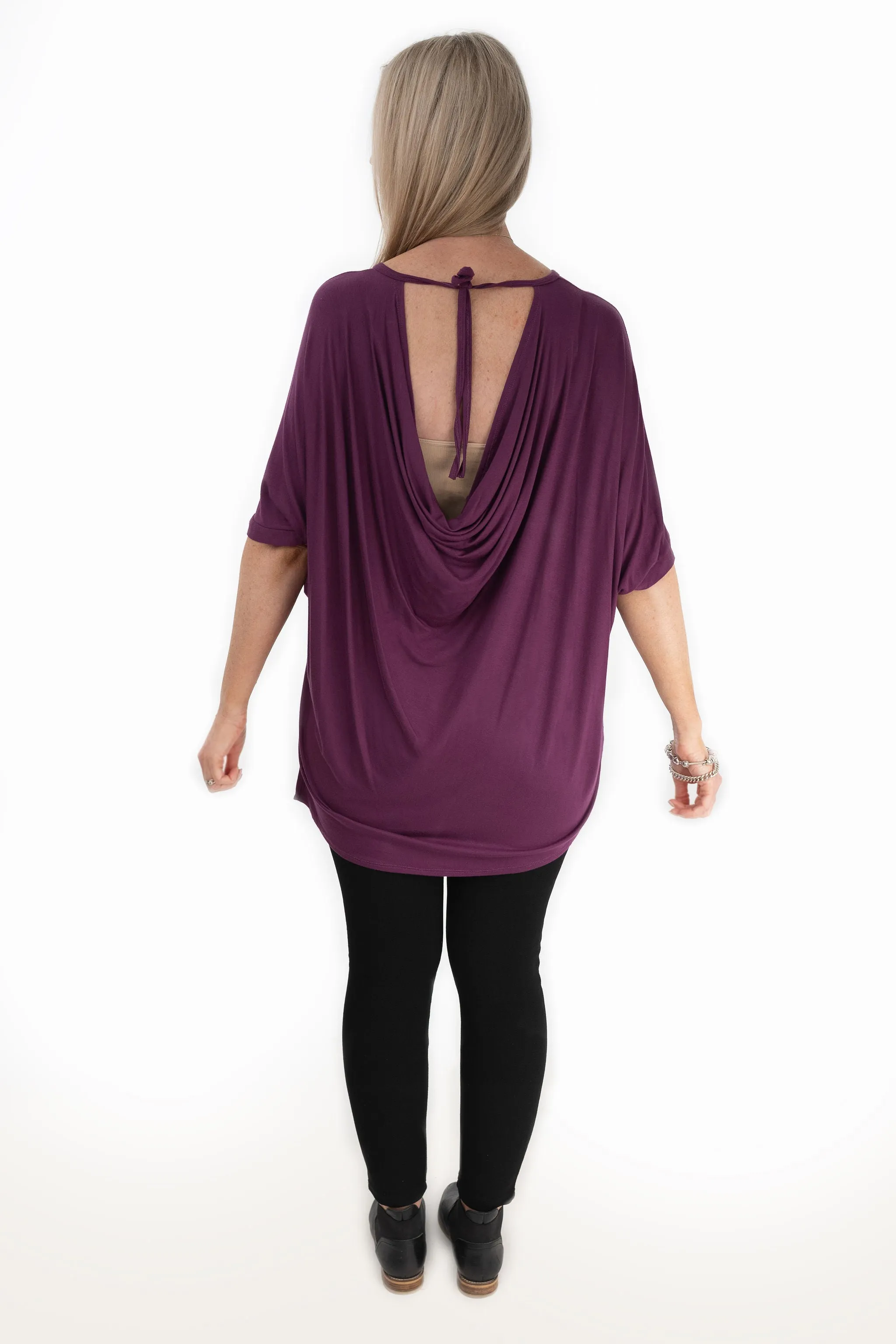 Magenta Multi-way Top