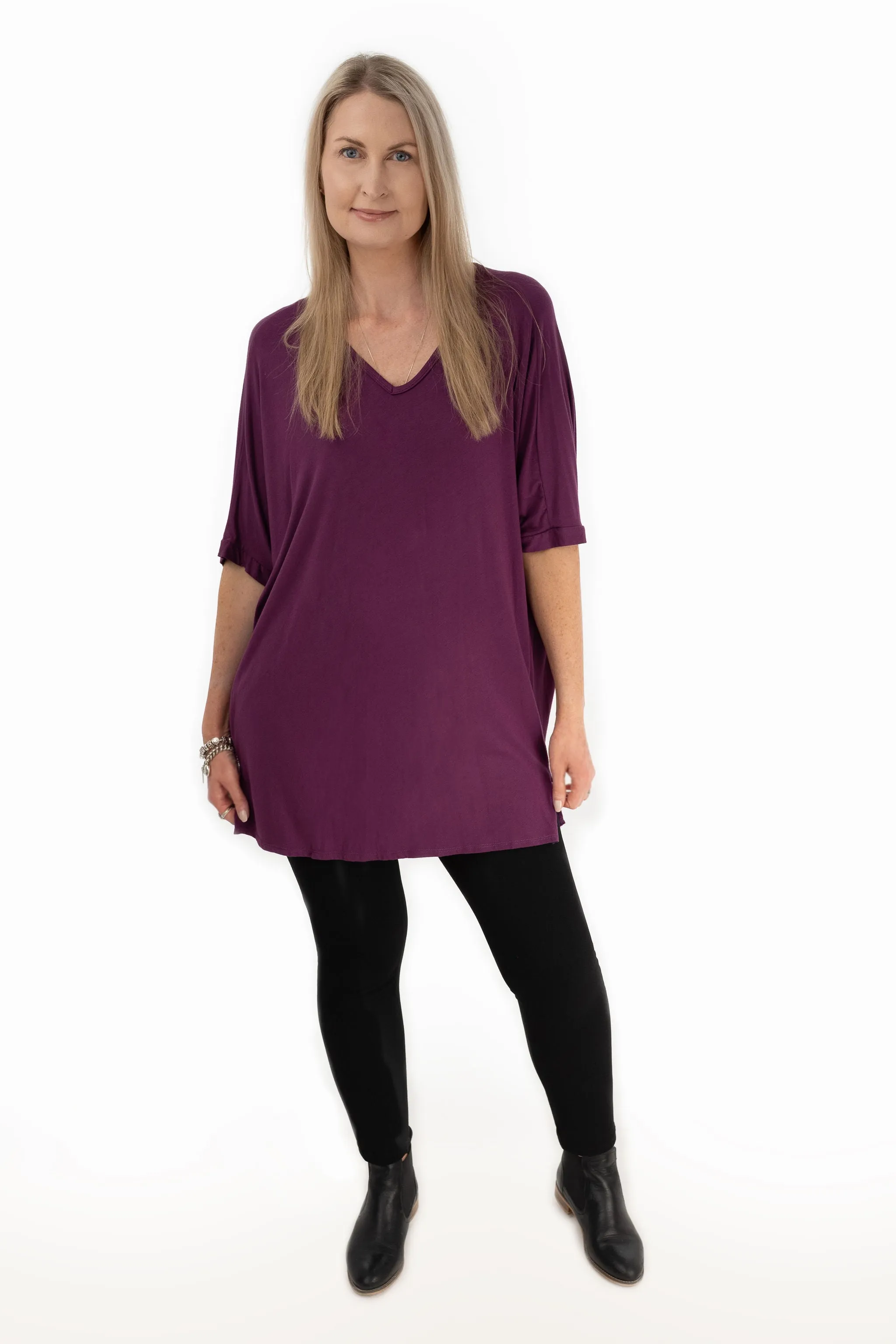 Magenta Multi-way Top