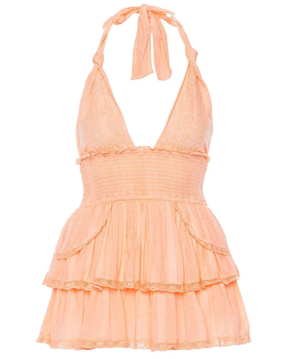 Marigold Deanna Halter Dress