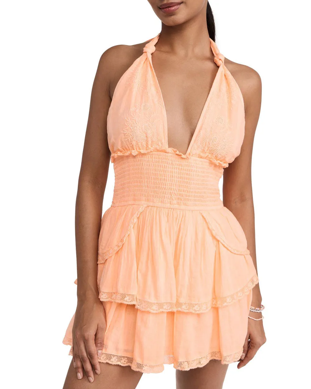 Marigold Deanna Halter Dress