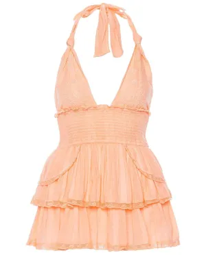Marigold Deanna Halter Dress