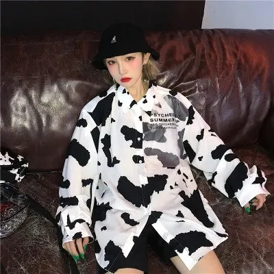 Matching milk shirt KF80027