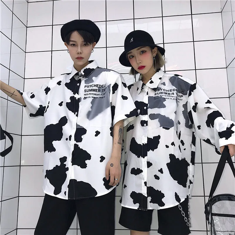 Matching milk shirt KF80027