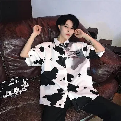 Matching milk shirt KF80027