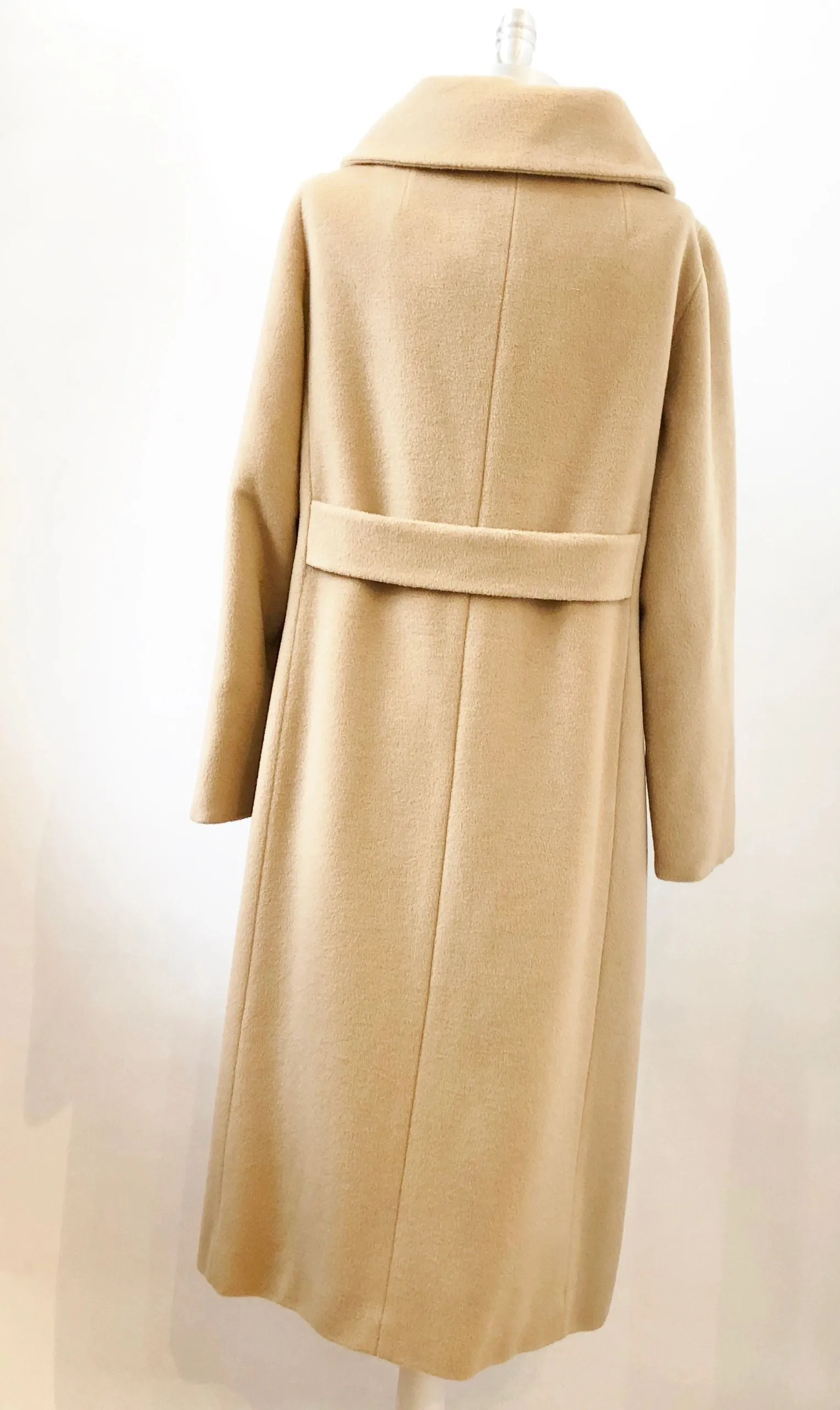 Max Mara Wool Blend Coat Size 10