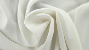 Medium Weight Delustered Satin Ivory