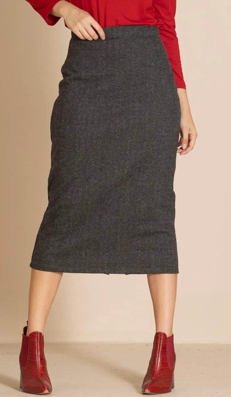Megan Salmon Donegal Pencil Skirt