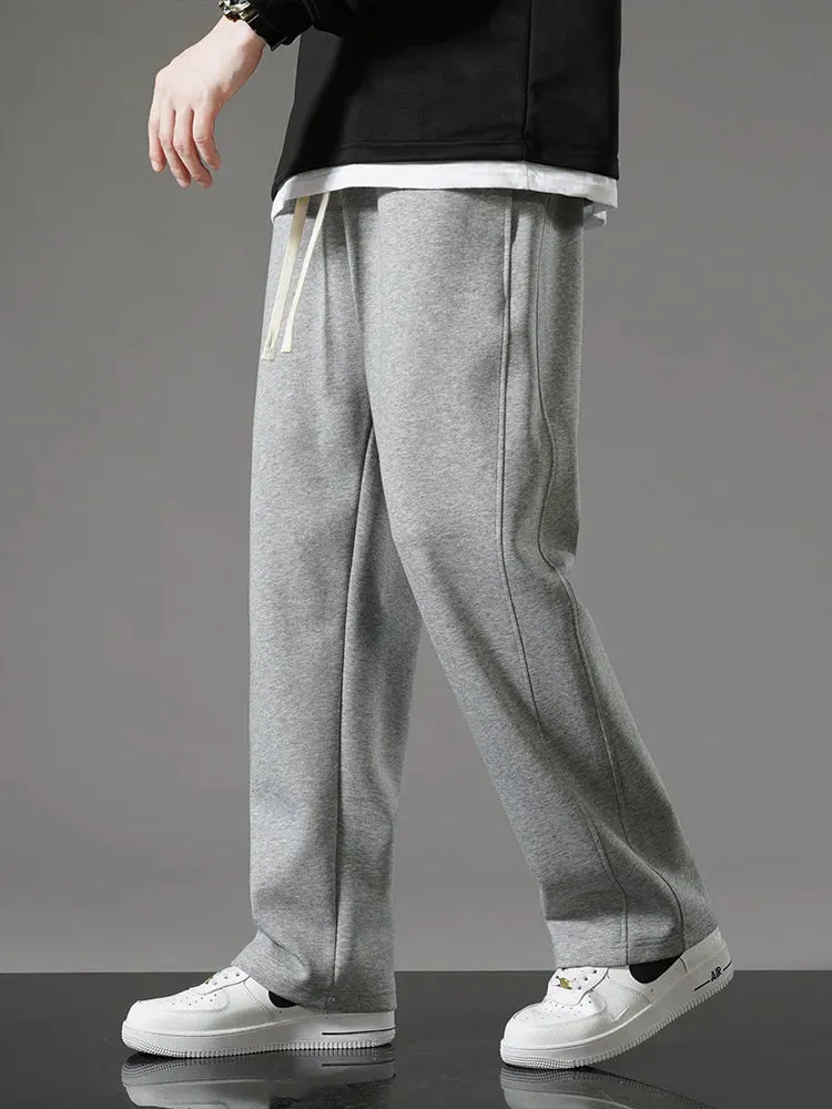 Men's Cotton Wide Leg Sweatpants
