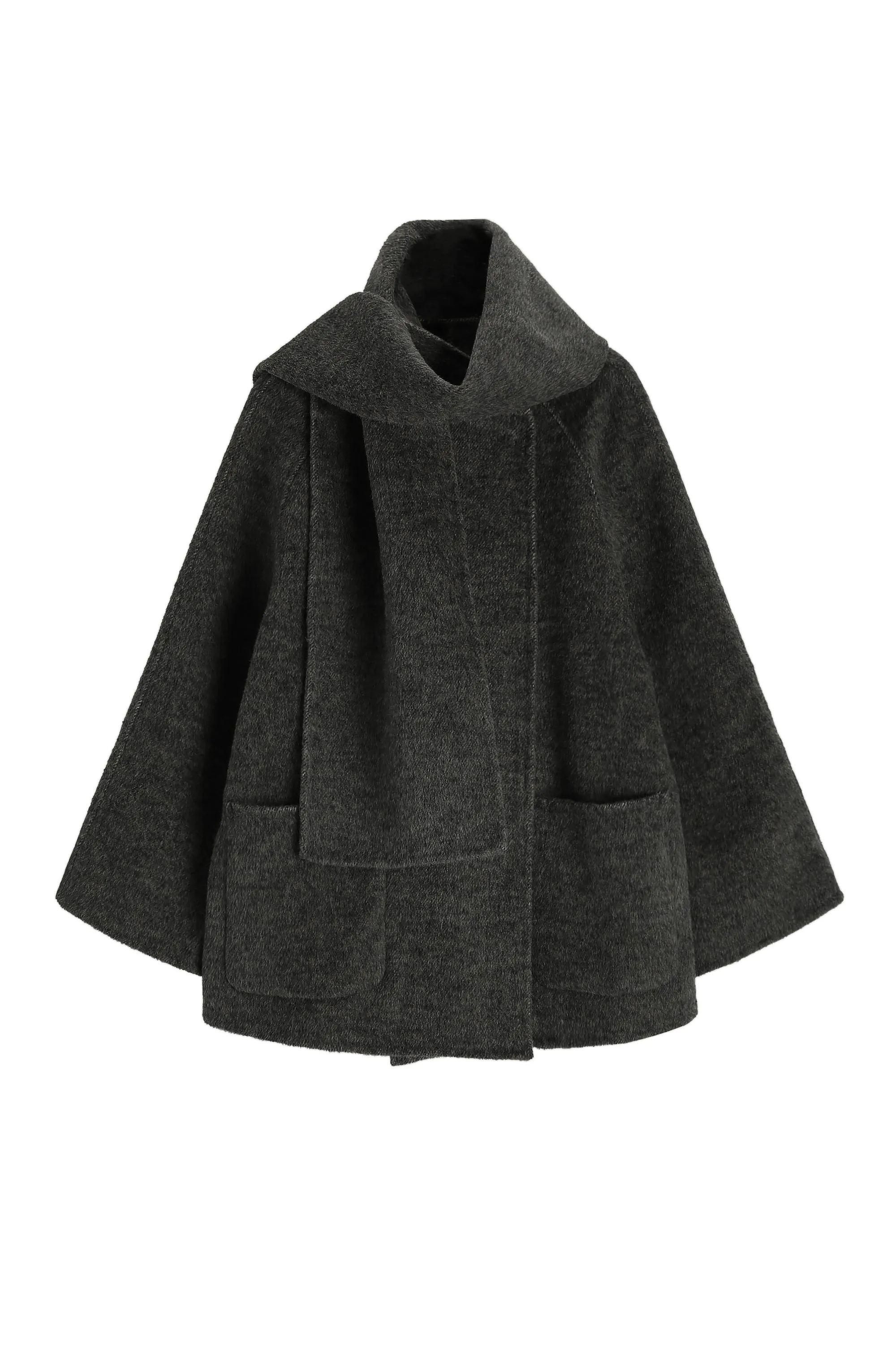 Miley Wool Blend Coat - Grey