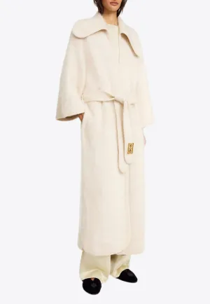 Mirano Belted Wool-Blend Coat
