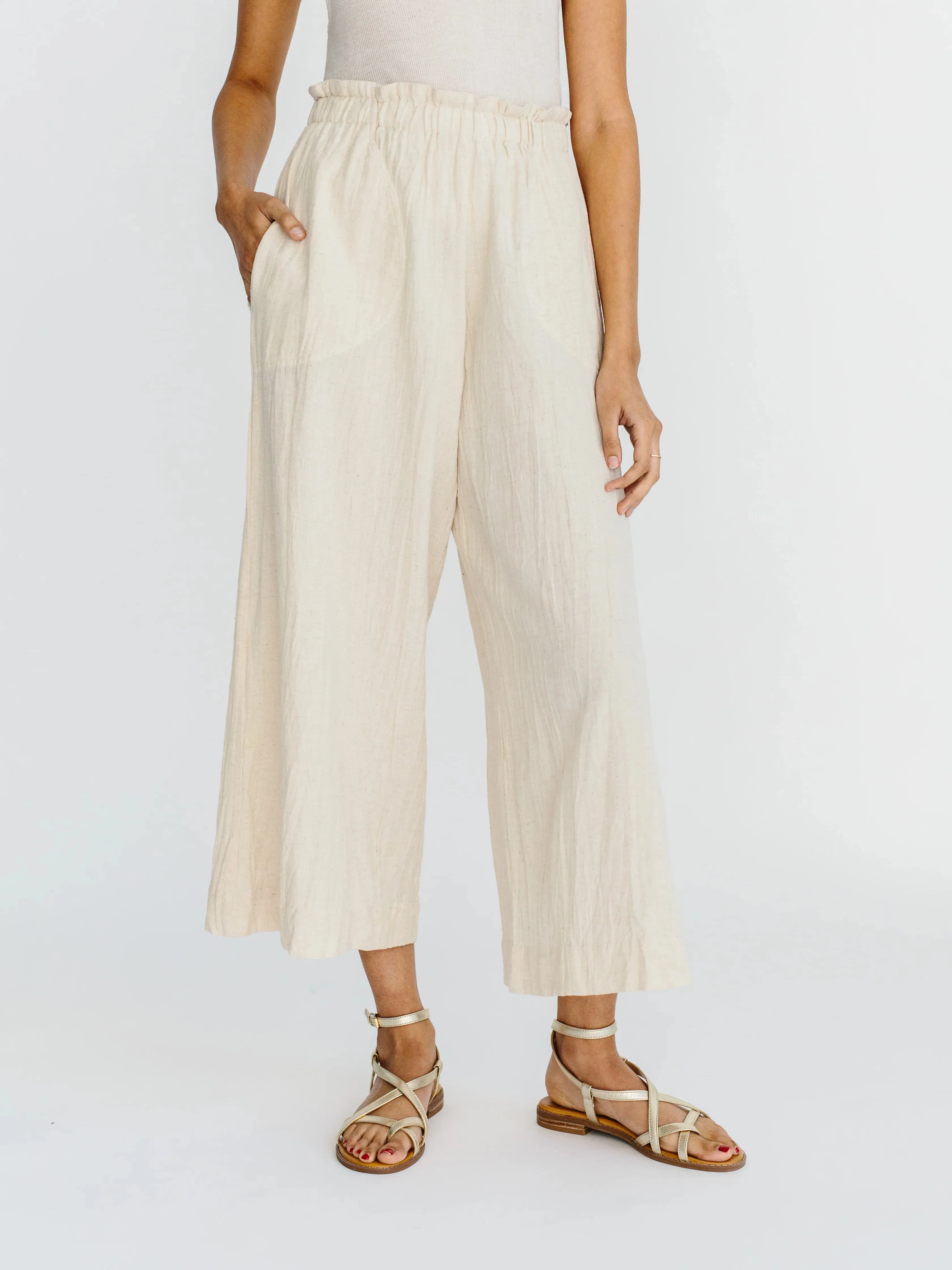 MIRTH PANT IN OATMEAL