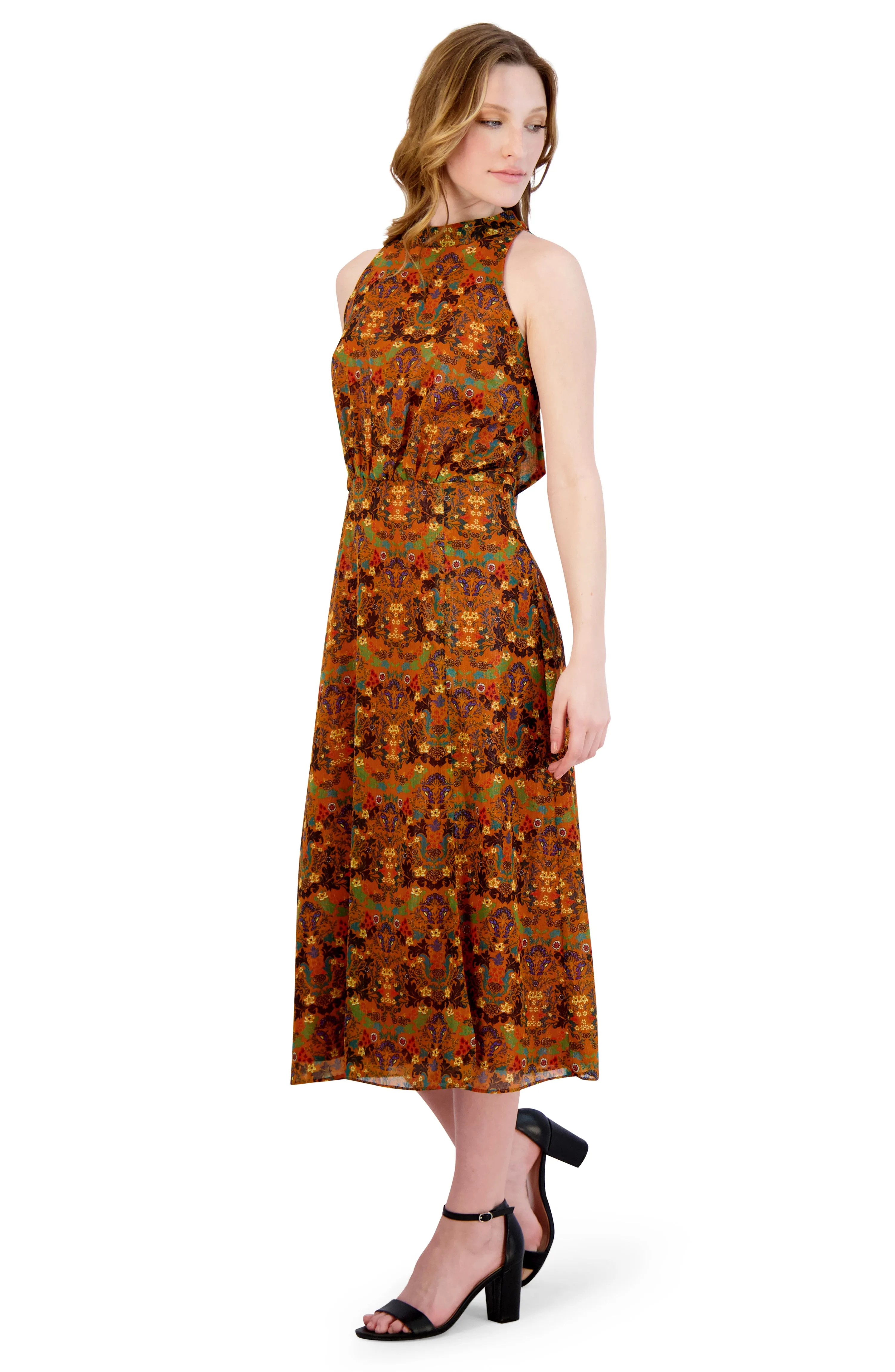 Mock Neck Sleeveless