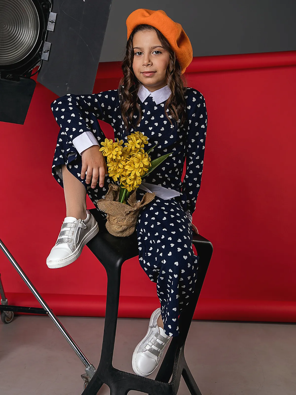 Mommy & Me Heart To Heart Dressy Pants Set by Kids Couture