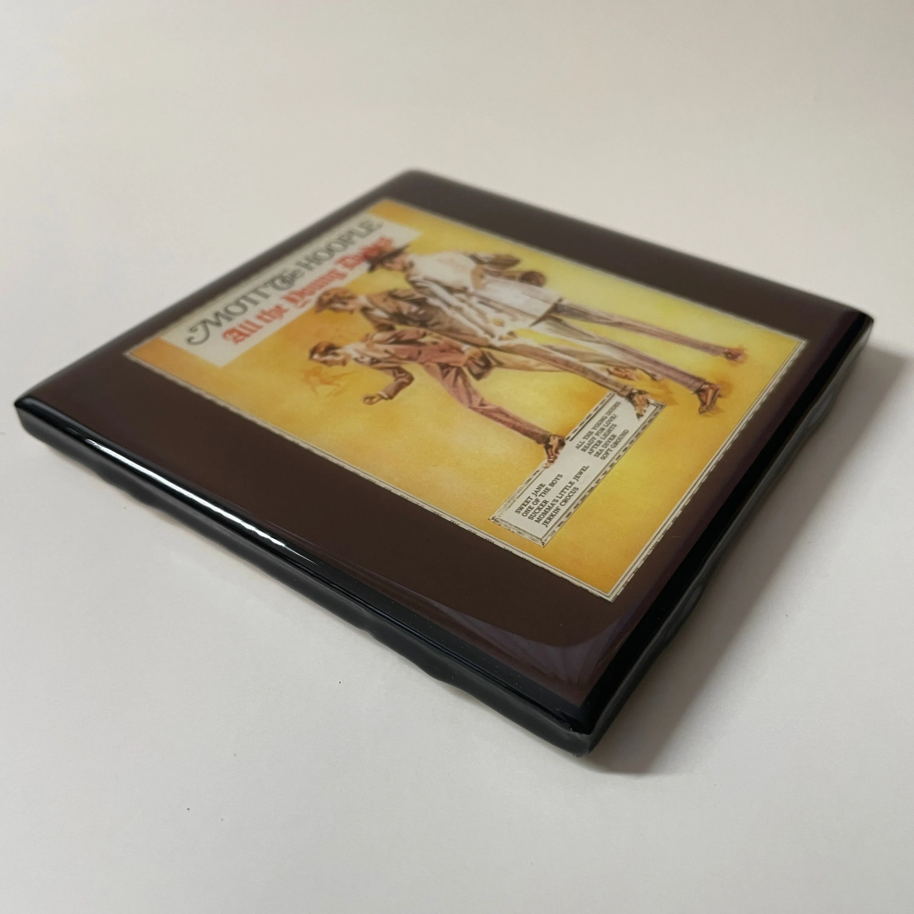 MOTT THE HOOPLE All The Young Dudes Coaster Custom Ceramic Tile