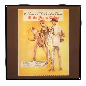 MOTT THE HOOPLE All The Young Dudes Coaster Custom Ceramic Tile