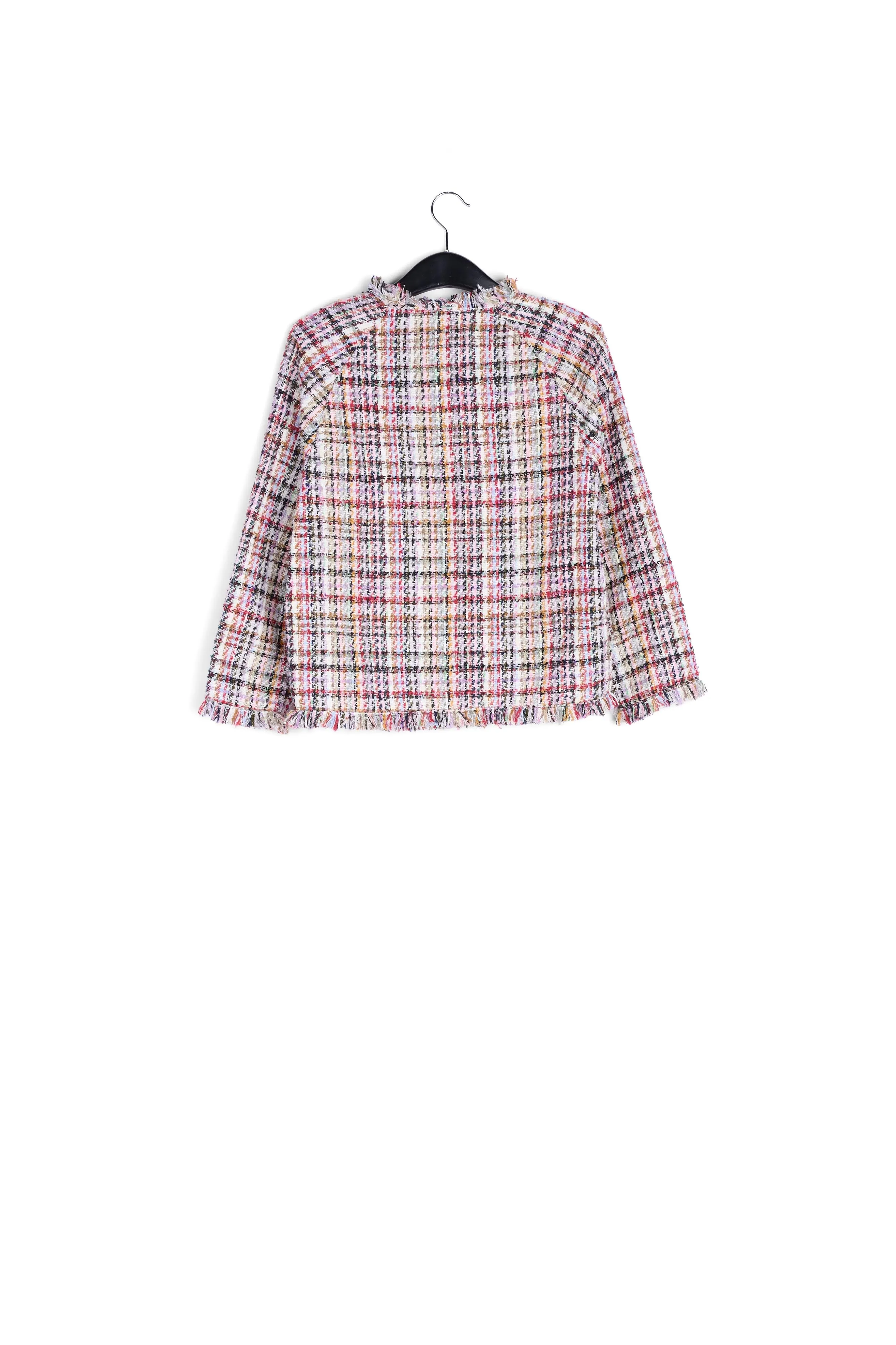 Multicolor tweed jacket