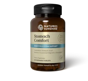 Natures Sunshine Stomach Comfort 60 chewable tablets