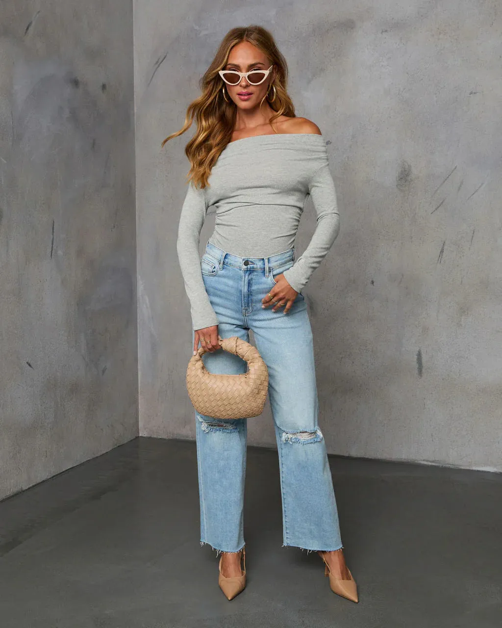 Needed Me Ruched Off The Shoulder Top