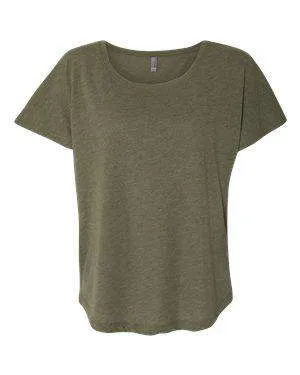Next Level Women's Tri-Blend Dolman Top - 6760
