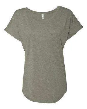 Next Level Women's Tri-Blend Dolman Top - 6760