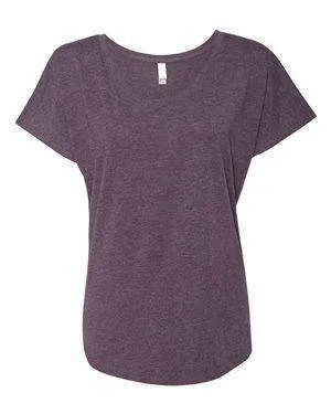 Next Level Women's Tri-Blend Dolman Top - 6760