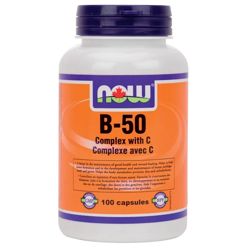 NOW B 50 Complex 100 Caps