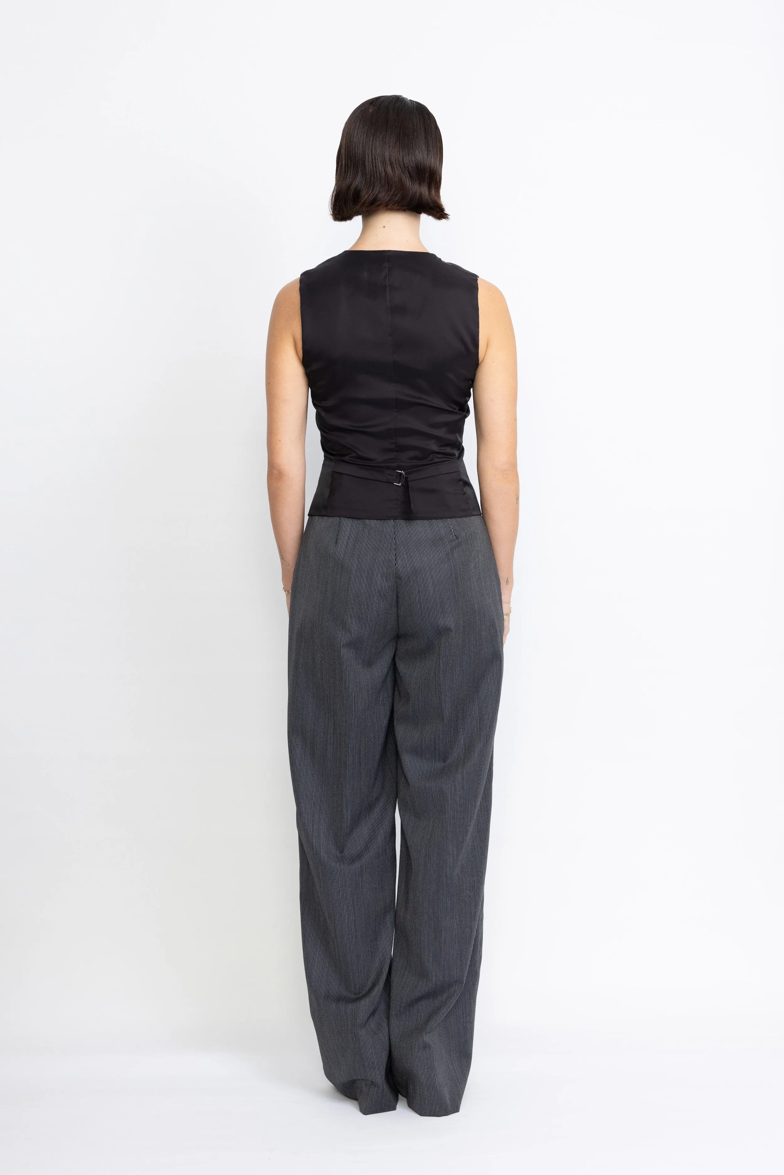 Nybro Limited Edition Waistcoat - Fitted waistcoat in black