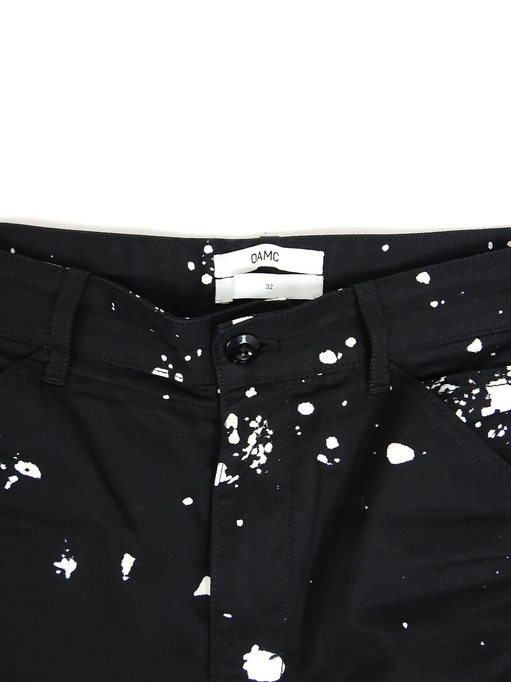 OAMC Wide Leg Splatter Pants Size 32