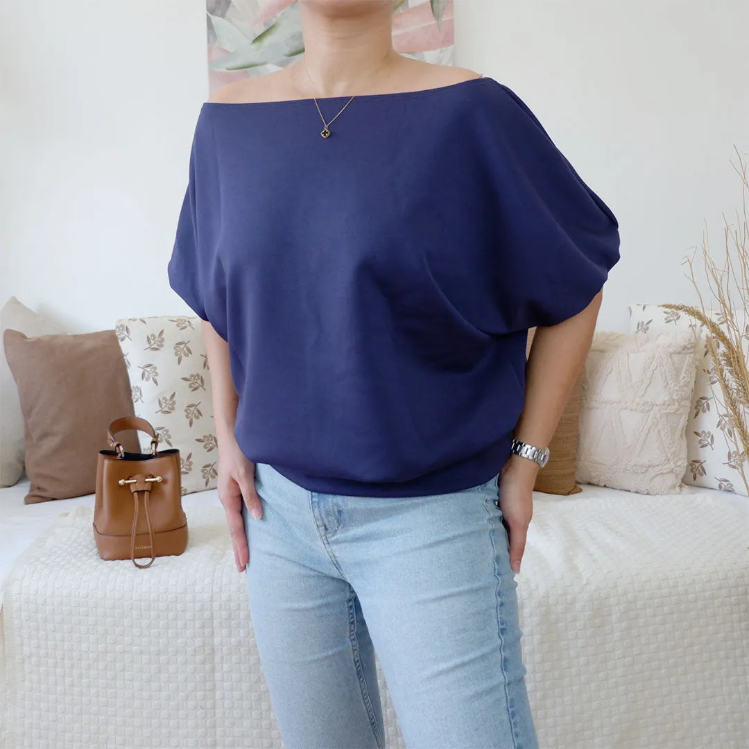 Off Shoulder Bubble Sleeves