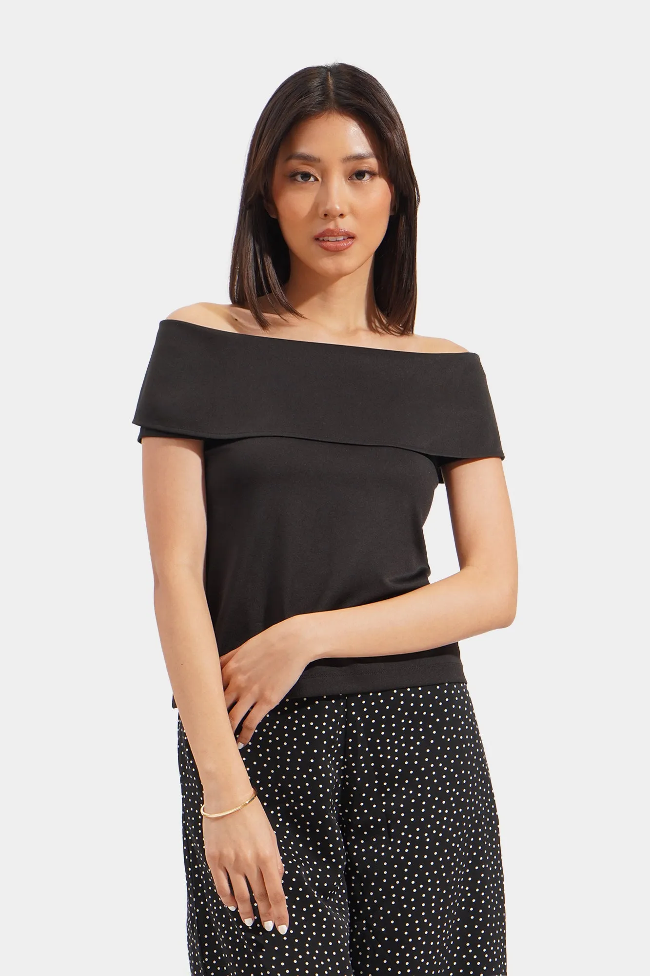 Off Shoulder Knit Top