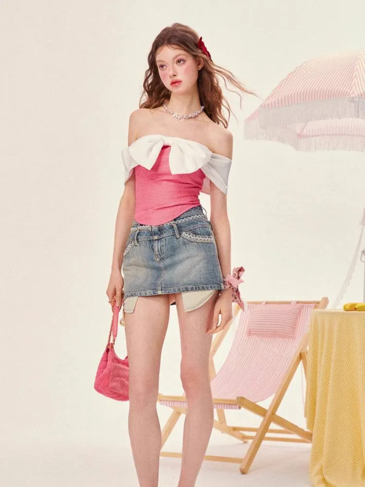 Off shoulder top【s0000008966】