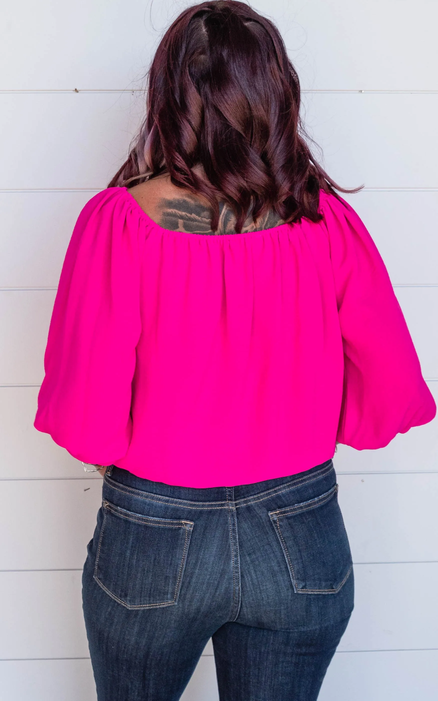 Off the Shoulder Blouse - Final Sale