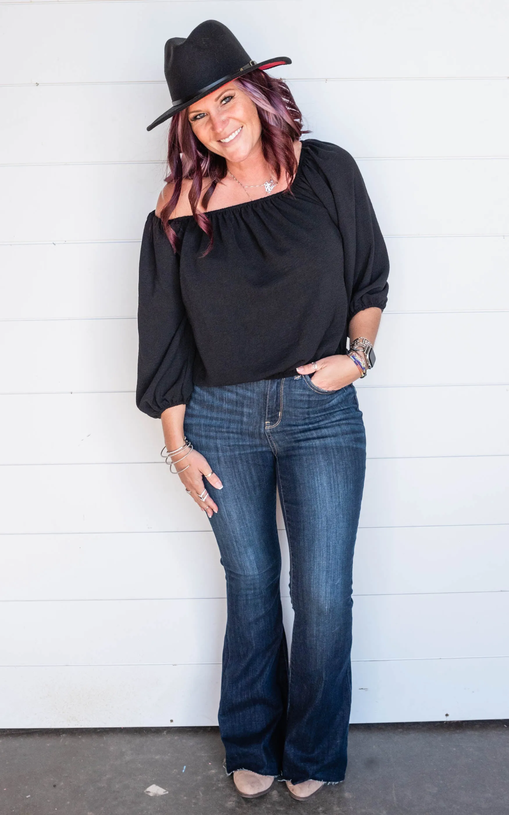 Off the Shoulder Blouse - Final Sale