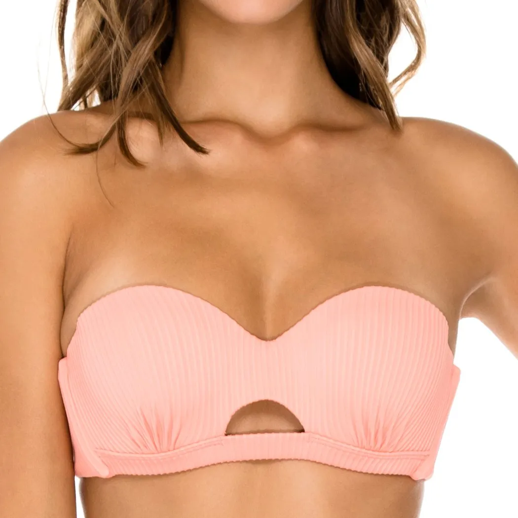 ORILLAS DEL MAR - Underwire Bandeau Top