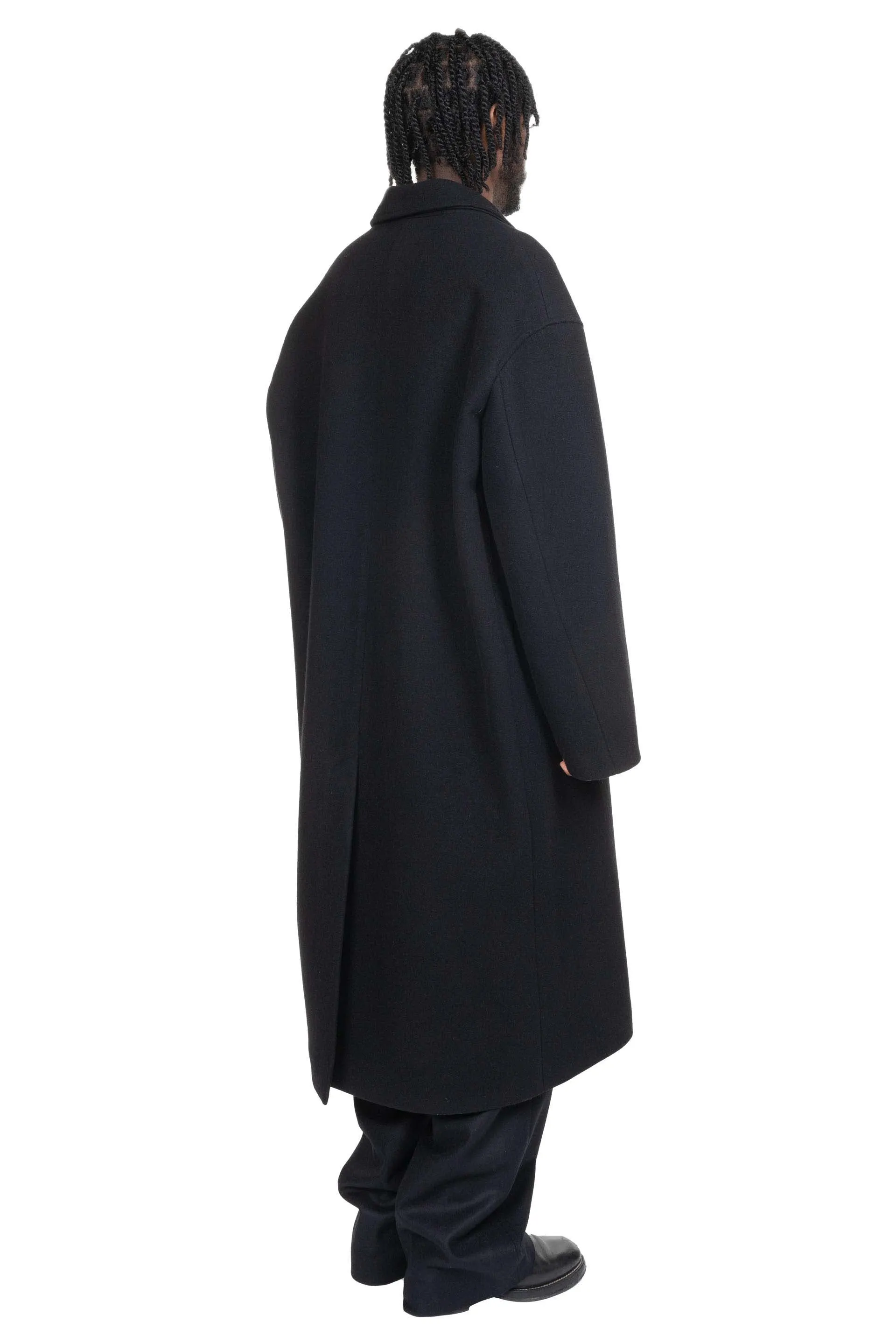 Overcoat Wool Cashmere Black