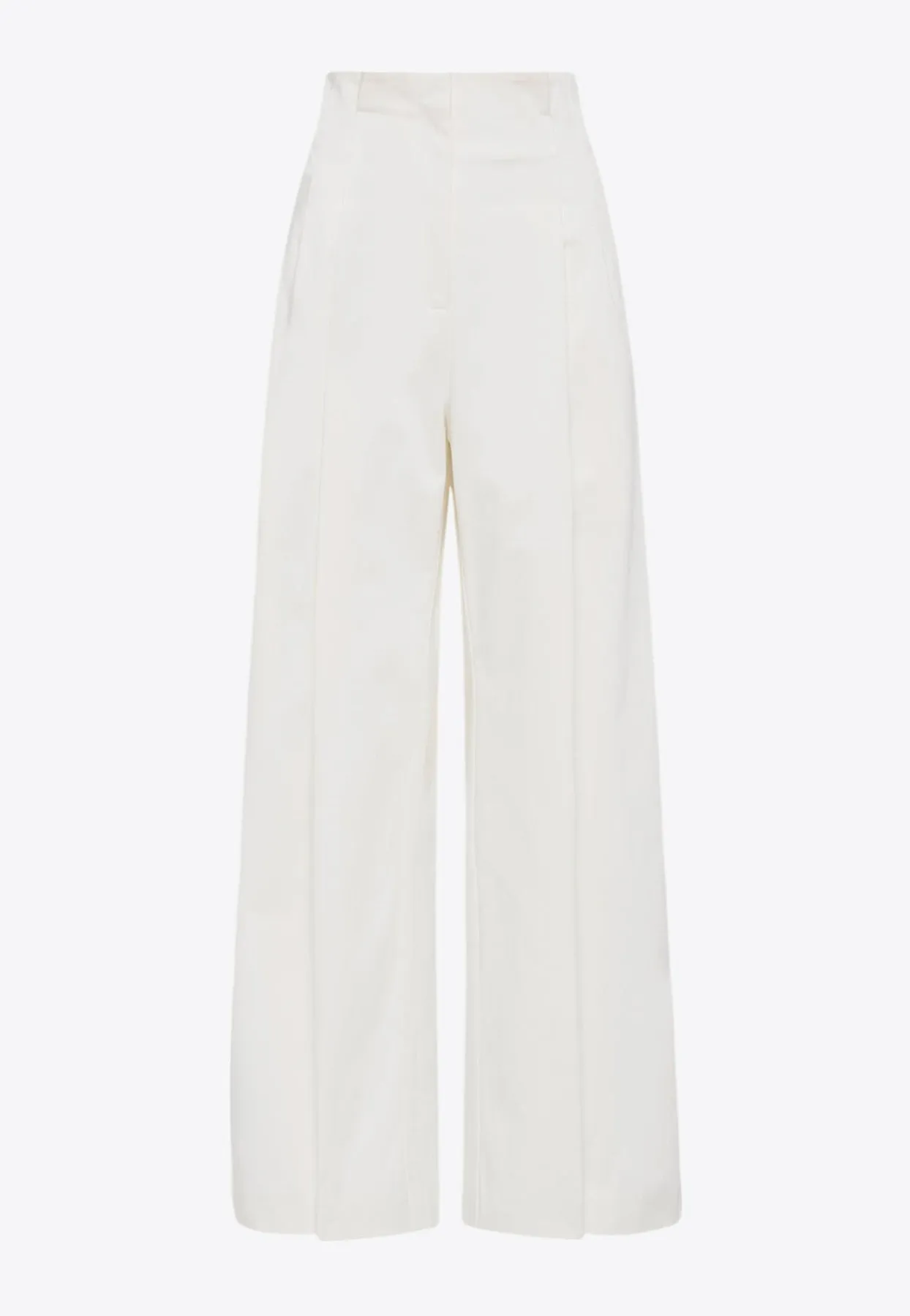 Paperbag Waist Wide-Leg Pants