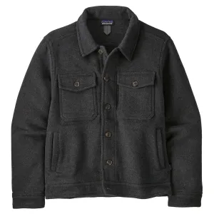 Patagonia Men's Melton Wool Trucker Jacket - Ink Black