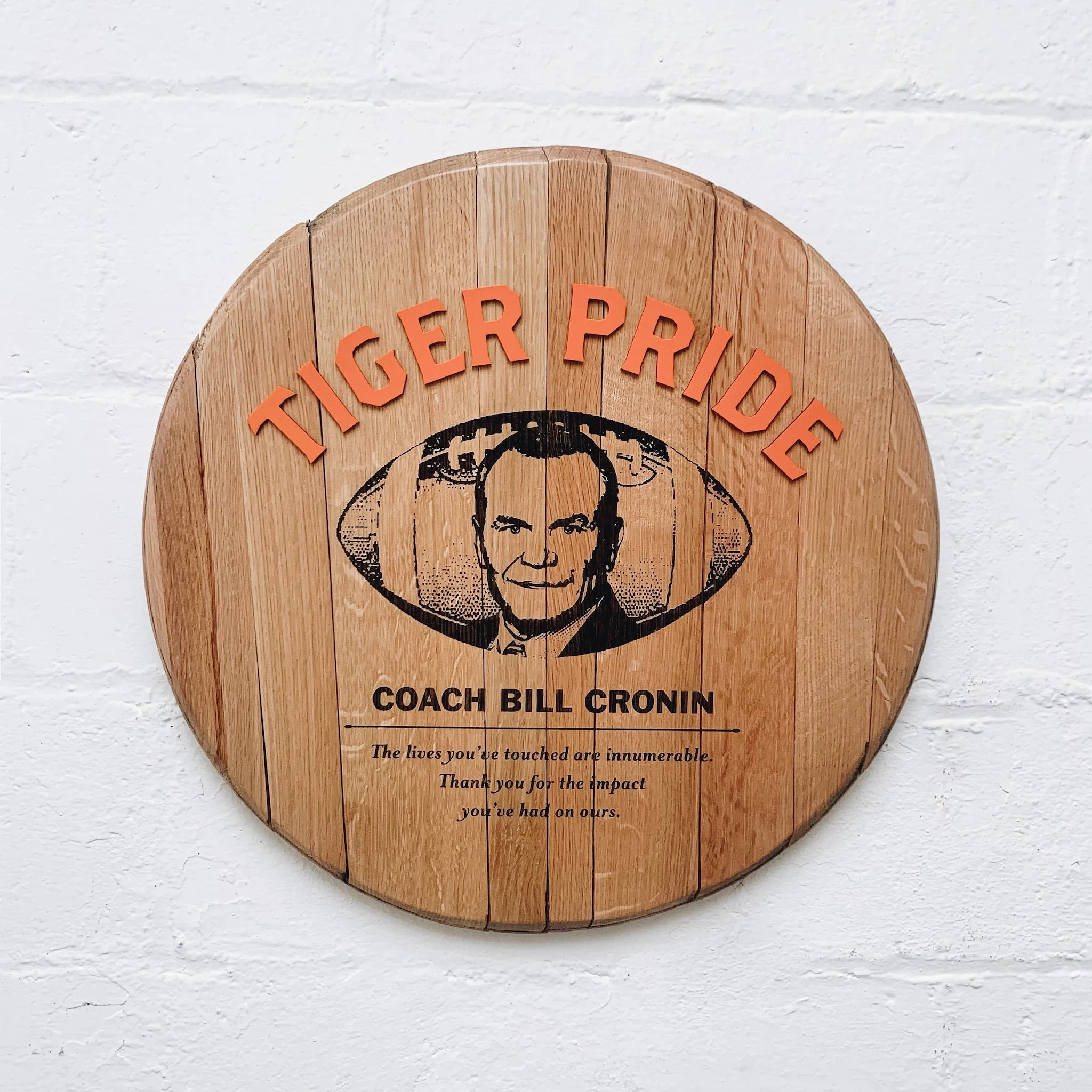 Personalized Image Engrave Barrel Top