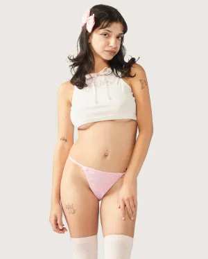 Pink Camo Meow Princess Halter Top