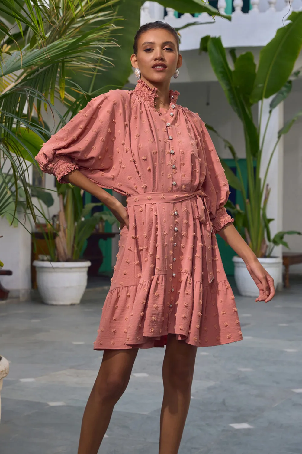 Pink Pearl Elegance Dress