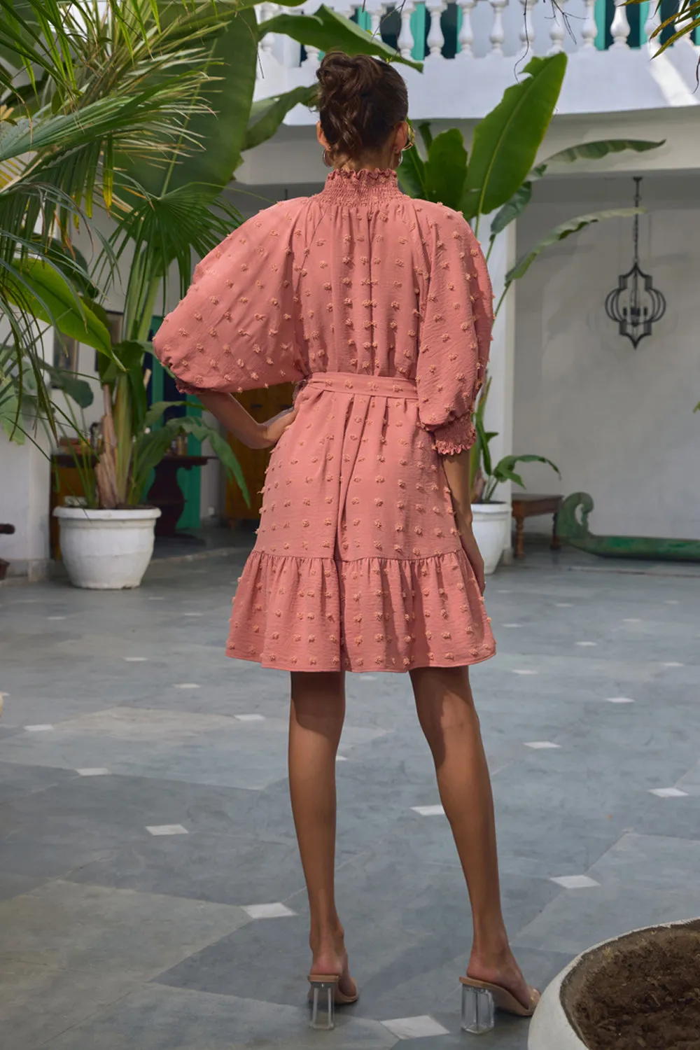 Pink Pearl Elegance Dress