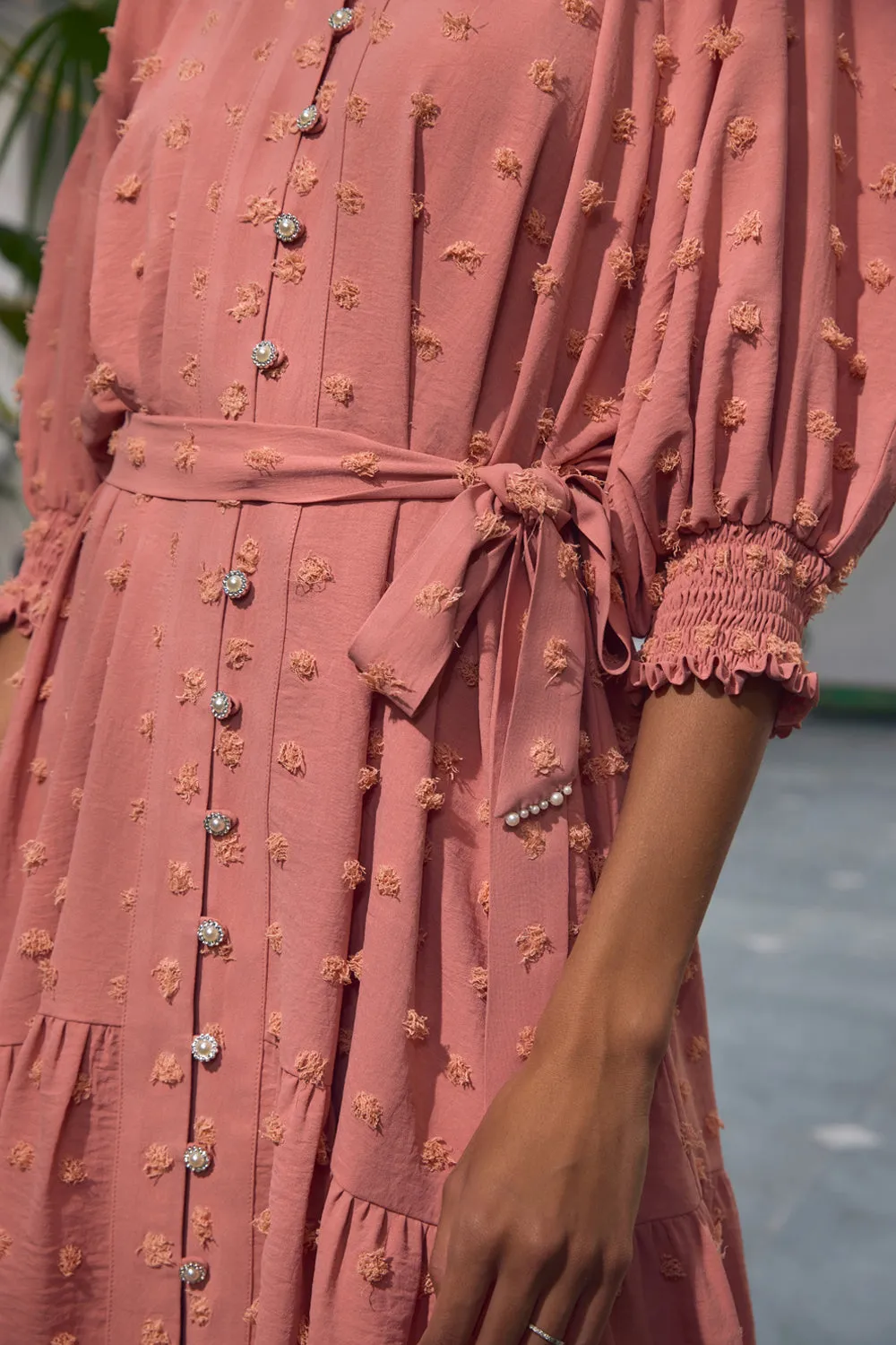 Pink Pearl Elegance Dress