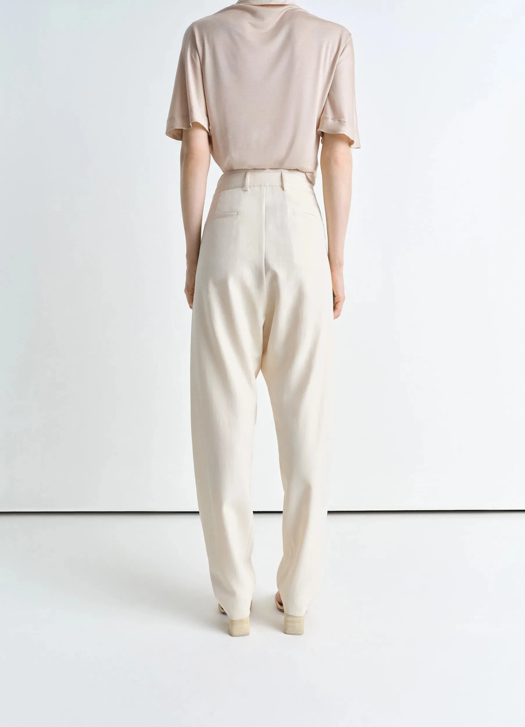 PLEATED TAILORED PANTS