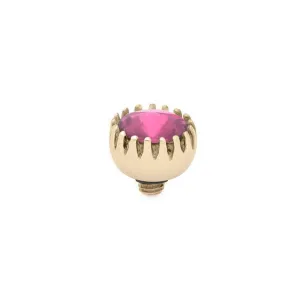 Qudo London 8mm Gold Topper - Rose