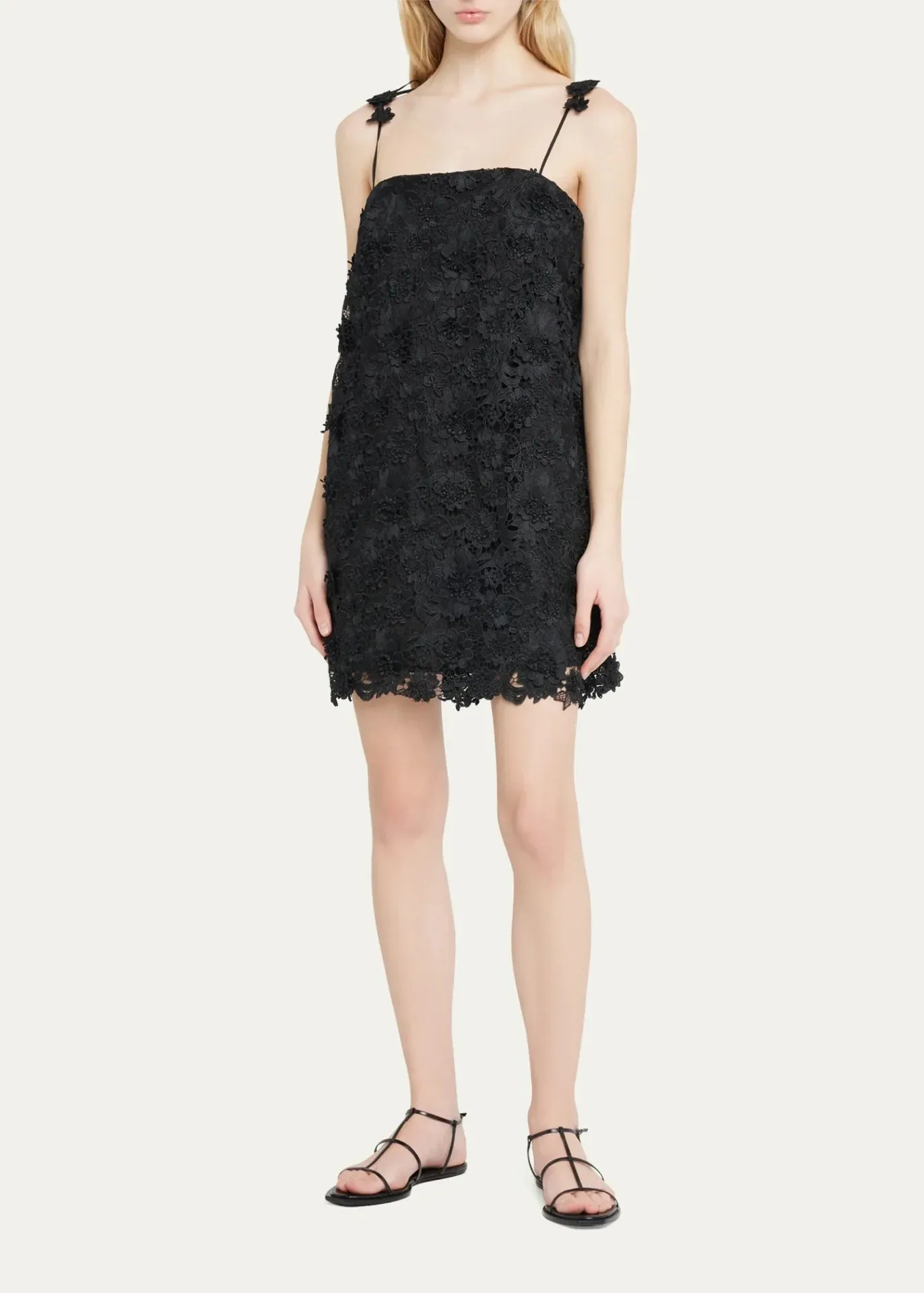 Raie Flower Lace Mini