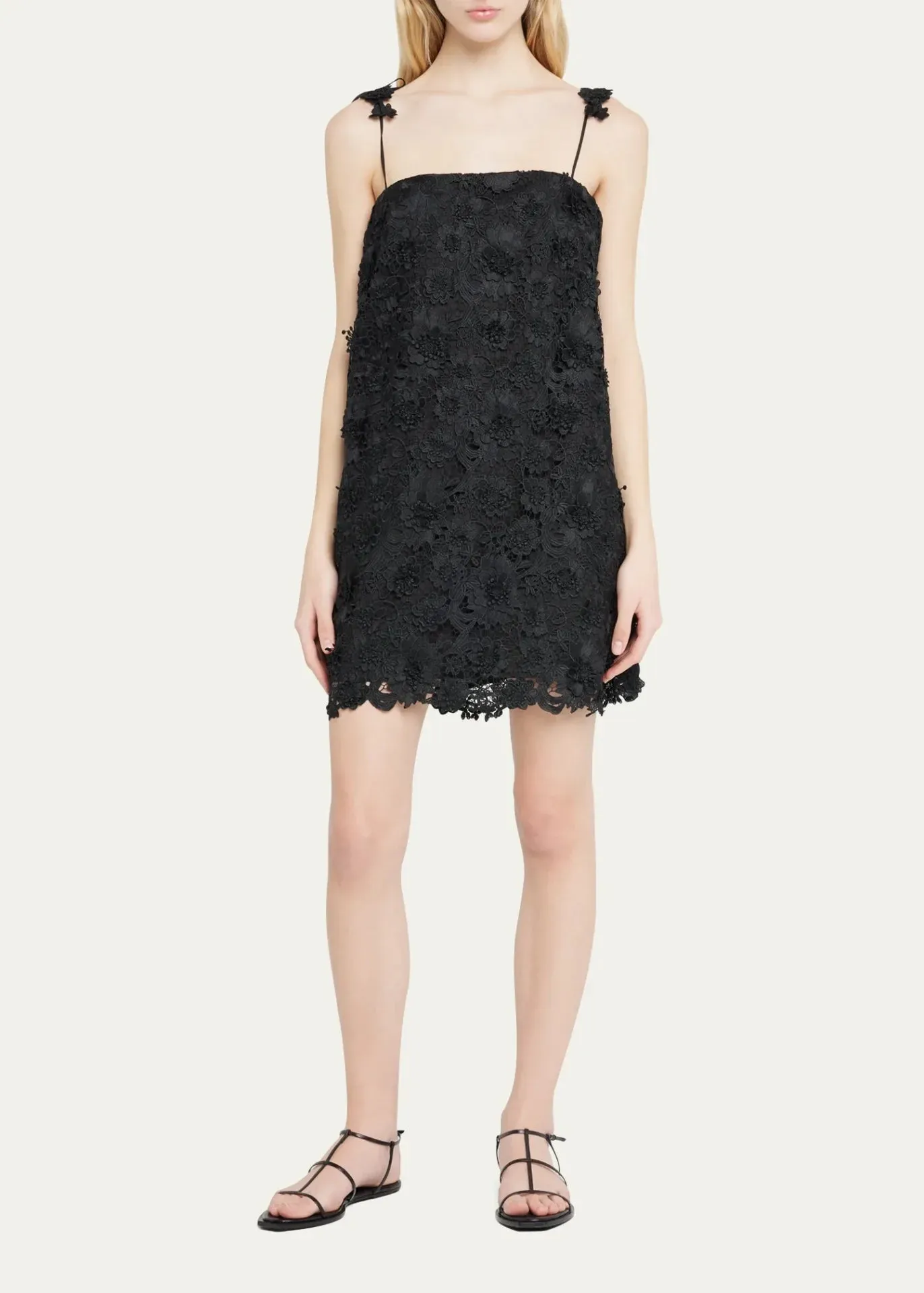 Raie Flower Lace Mini