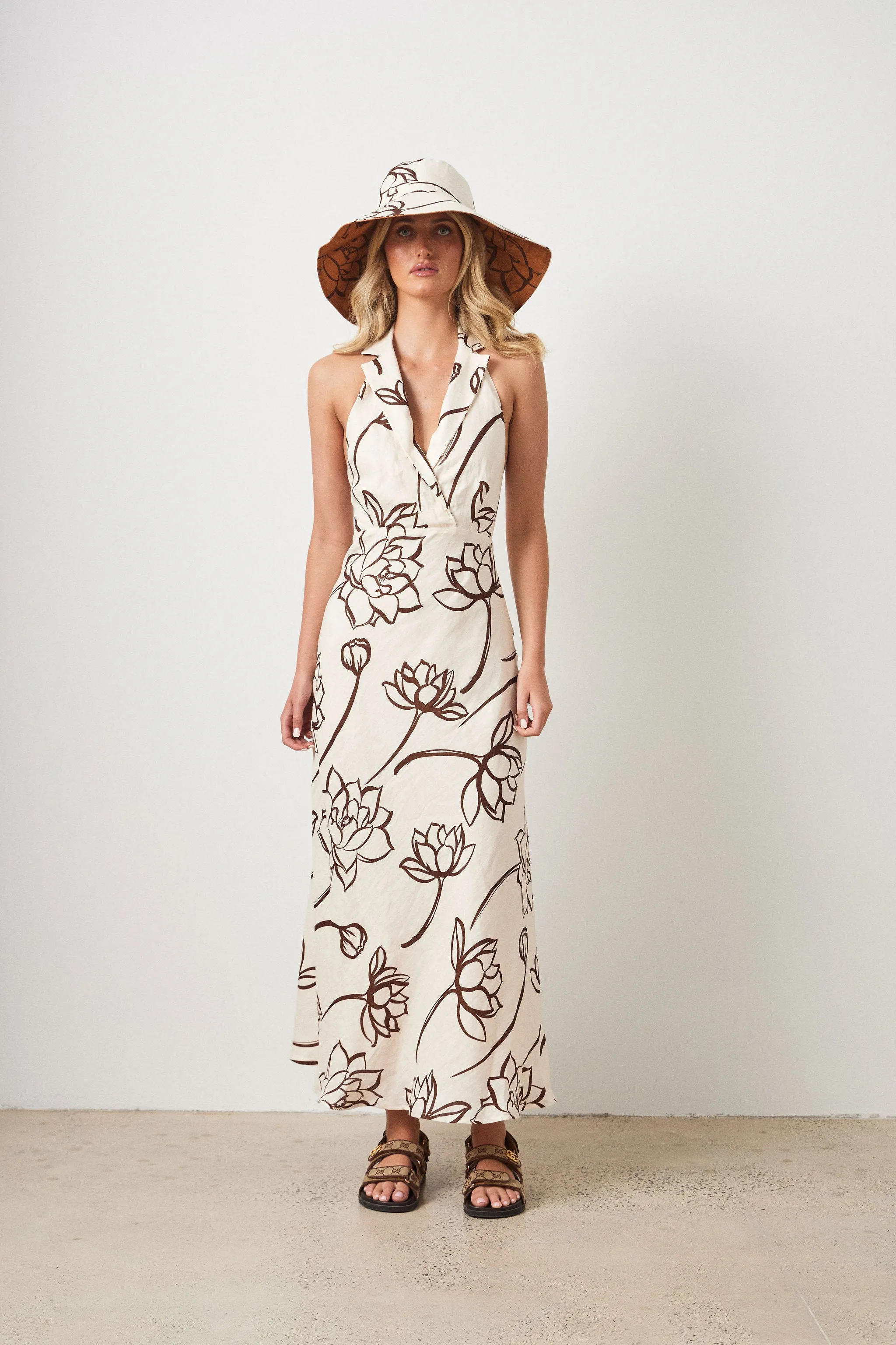 Ralf Studios - Mavericks Dress Lotus Cream